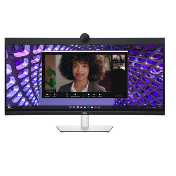 34" DELL P3424WEB,Black,Curved-IPS,3440x1440,60Hz,5ms,300cd,CR1000:1,WebCAM,LAN,HDMI+DP+USB+TypeC 221986 фото