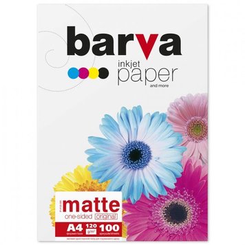 A4 120g 100p Matt Inkjet Photo Paper Barva 82157 фото