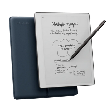 reMarkable Paper Pure 10.3" Bundle 2/32GB with Marker Plus Sleeve Folio, Ocean Blue 271566 фото