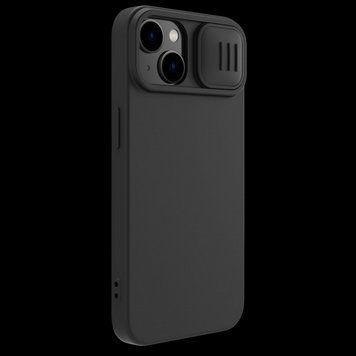 Nillkin Apple Smartphone Apple iPhone 15 Plus, CamShield Silky Silicone Case, Elegant Black 209154 Imagini