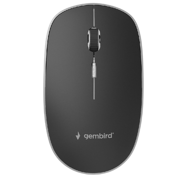 Wireless Mouse Gembird MUSW-4B-01, Type-C receiver, Optical, 800-1600 dpi, 4 buttons, Ambidextrous, 250423 фото