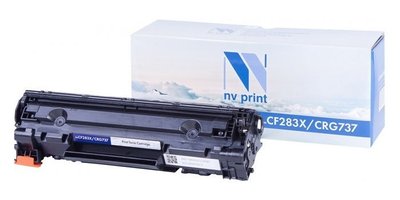 Laser Cartridge for HP CF283X (Canon 737H) black Compatible KT 119689 фото