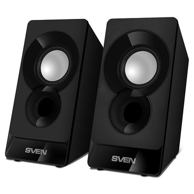 Speakers SVEN "300" Black, 5w, USB power / DC 5V 85364 фото