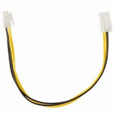 Cable, CC-PSU-7 ATX 4-pin internal power supply extension cable, 0.3 m, Cablexpert 86195 фото