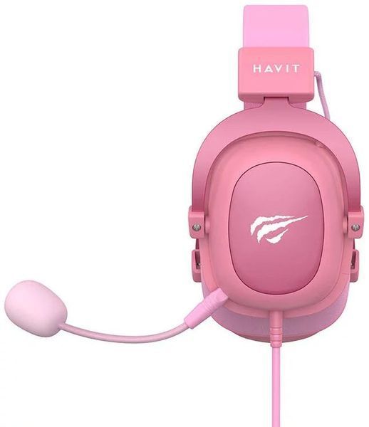 Gaming Headset Havit H2002d, 53mm driver, 20-20kHz, 64 Ohm, 110dB, Detachable Mic, Leather Earmuffs, 202827 фото