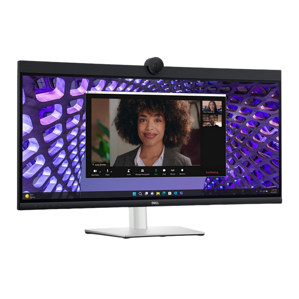 34" DELL P3424WEB,Black,Curved-IPS,3440x1440,60Hz,5ms,300cd,CR1000:1,WebCAM,LAN,HDMI+DP+USB+TypeC 221986 фото