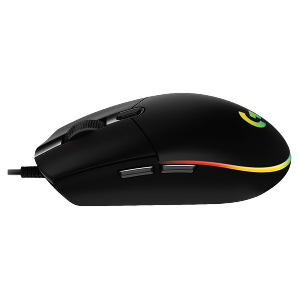 Gaming Mouse Logitech G102 Lightsync, Optical, 200-8000 dpi, 6 buttons, Ambidextrous, RGB, Black USB 114696 фото