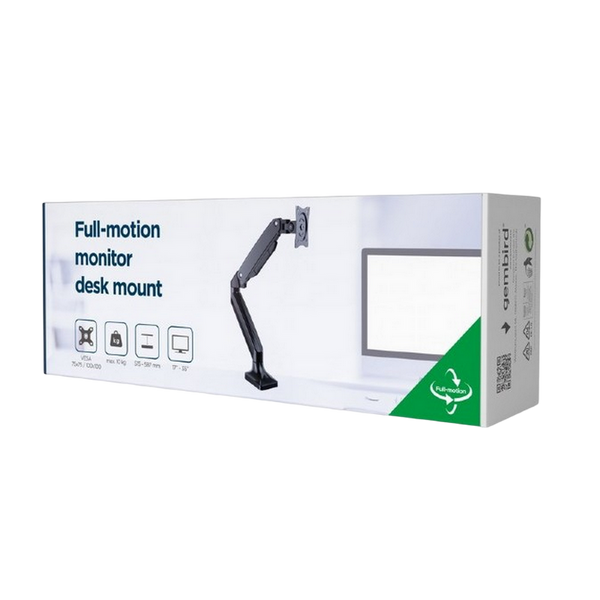 Table/desk display mounting arm Gembird (rotate,tilt,swivel),17&rdquo;-35&rdquo;,up to 10 kg,VESA:75x75,100x100 219956 фото