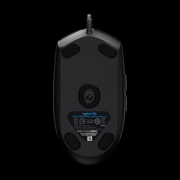 Gaming Mouse Logitech G102 Lightsync, 200-8000 dpi, 6 buttons, 85g, 1000Hz, Ambidextrous, Onboard me 114696 Imagini