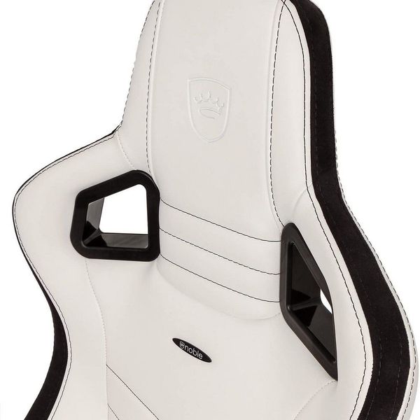 Gaming Chair Noble Epic NBL-PU-WHT-001 White, User max load up to 120kg / height 165-180cm 123623 фото