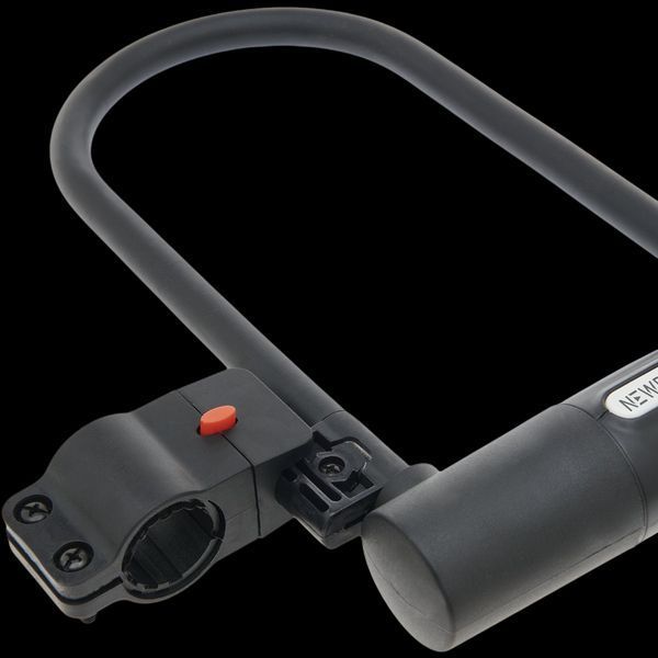 U-Lock Witch Mounting Bracket For E-Scooter/Bicycle, Newrban, Black 217214 фото
