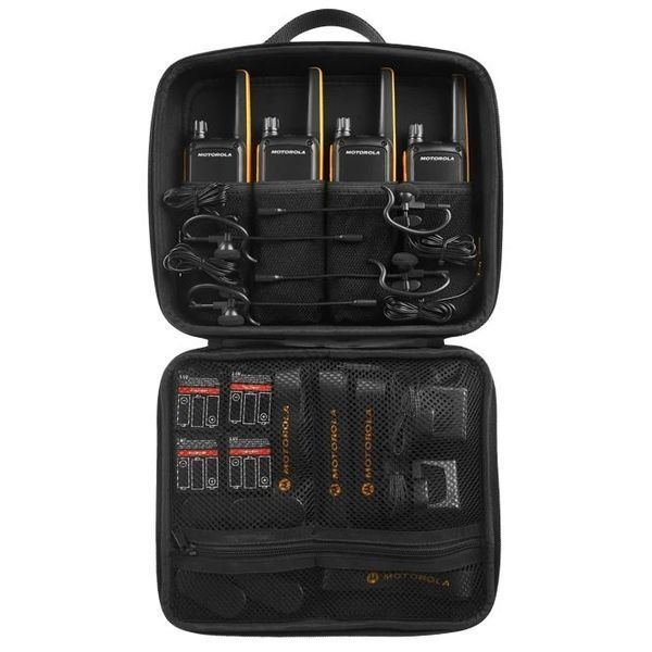 Motorola Talkabout T82 Extreme quad-pack, Black/Yellow 129708 фото
