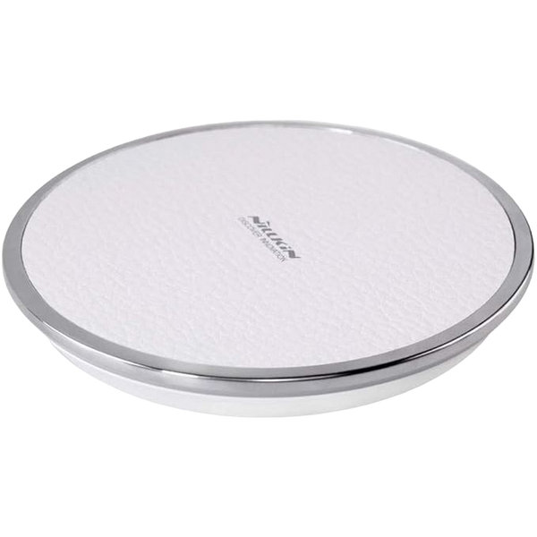 Wireless Charger Nilkin, Magic Disk III, 10W, Fast Charging, White 210177 фото