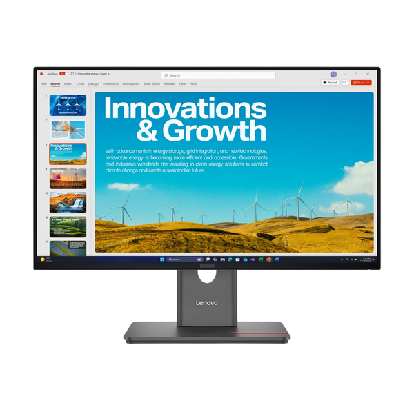 23.8" LENOVO ThinkVision P24QD-40, Black, IPS 2560x1440 120Hz,4ms, 300cd, HDR10, HDMI+DP+USB+TypeC, 256957 Imagini