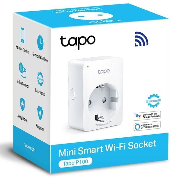 TP-LINK "Tapo P100" Smart Wi-Fi Socket 112284 фото