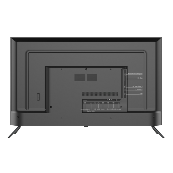 43" LED SMART TV KIVI 43U770QB, QLED, 3840x2160, Android TV, Black 219244 фото