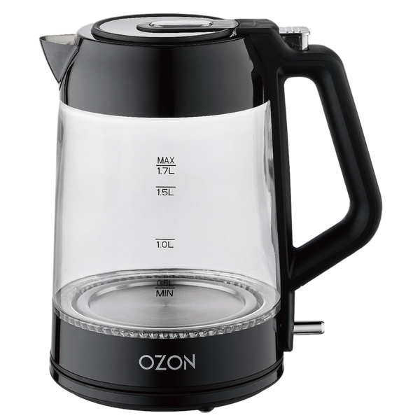 Fierbător electric Ozon EKC-1705A-GS, Black 240977 Imagini