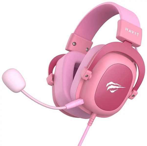 Gaming Headset Havit H2002d, 53mm driver, 20-20kHz, 64 Ohm, 110dB, Detachable Mic, Leather Earmuffs, 202827 фото