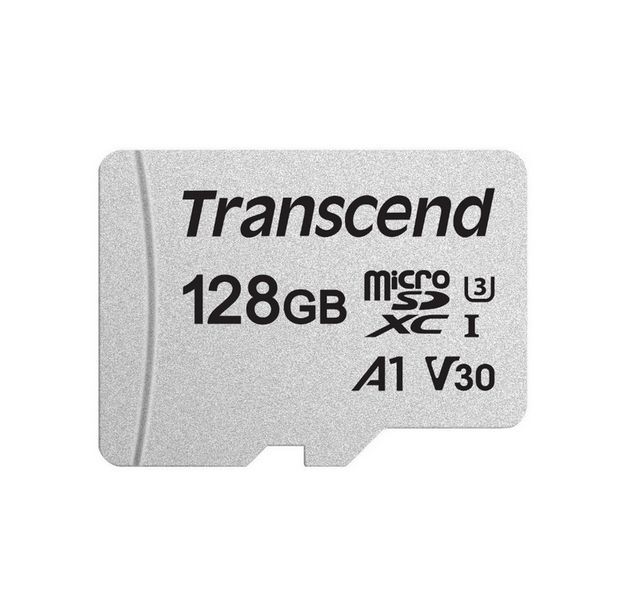 128GB MicroSD (Class 10) UHS-I (U3) , Transcend "TS128GUSD300S" (R/W:95/45MB/s) 87388 фото