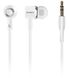 Earphones SVEN E-110, White, 3pin 3.5mm mini-jack, cable 1.2m 93015 фото 1