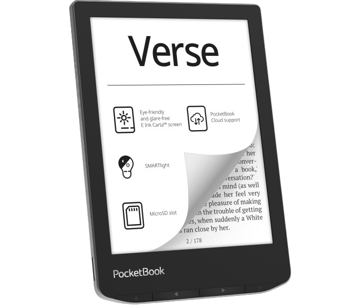 PocketBook Verse, Mist Grey, 6" E Ink Carta (758x1024) 208327 фото