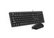 Keyboard & Mouse A4Tech KK-3330, Laser Engraving, Splash Proof, Fn keys, Black, USB 145891 фото 2