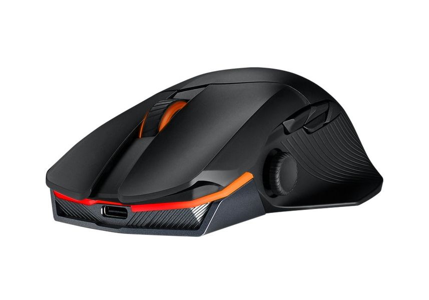 Wireless Gaming Mouse Asus ROG Chakram X Origin, 36k dpi, 11 buttons, 650IPS, 50G, 123g, Rech.2.4/BT 203568 фото