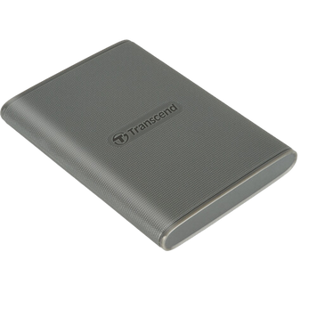 4.0TB Transcend Portable SSD ESD360C Gray, USB-A/C 3.2 (77x55.7x9.6mm, 41g, R/W:2000/2000MB/s, MIL- 213922 Imagini