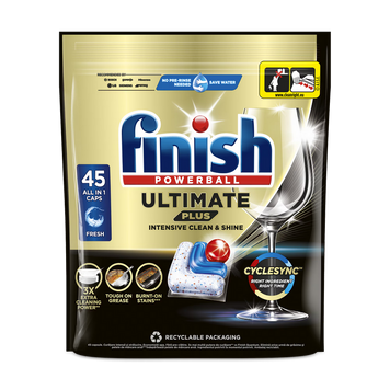 Dishwasher Capsules FINISH 45tab Ultimate Plus Fresh 263060 Imagini