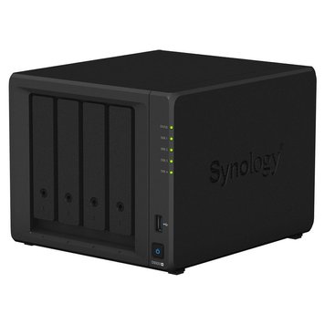 SYNOLOGY "DS920+", 4-bay, Intel Celeron 4-core 2-2.7GHz, 4Gb+1Slot, 2xM.2 NVMe, 2x1GbE 116681 фото