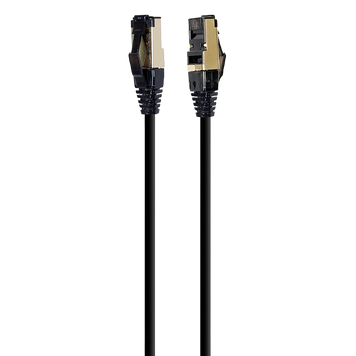 Patch Cord Cat.8 15m, Black, PP8-LSZHCU-BK-15M, Cablexpert, Low Smoke Zero Halogen (LSZH) 146321 Imagini