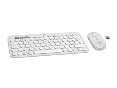 Wireless Keyboard & Mouse Logitech Pebble 2 Combo, Compact, Low-profile, Multi-Device, 4000dpi, 3 bu 210485 фото