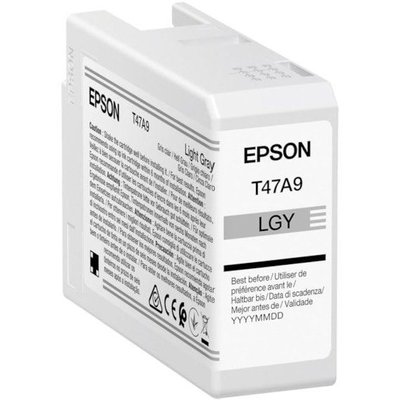 Ink Cartridge Epson T47A9 UltraChrome PRO 10 INK, for SC-P900, Light Gray, C13T47A900 132563 фото