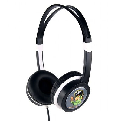 Kids headphones with volume limiter, Black, Gembird, MHP-JR-BK 148897 фото