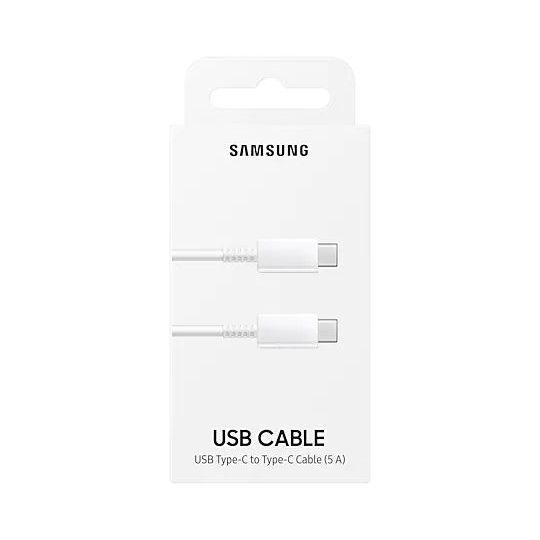 Type-C to Type-C Cable Samsung, 100W, White 135999 фото