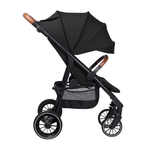 Carucior de plimbare pentru copii Caretero ELMA BLACK 260052 фото