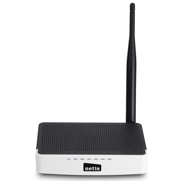 Wi-Fi N Netis Router, "WF2411R", 150Mbps, 1x5dBi Fixed Antenna, Dual Access, IPTV 64608 фото