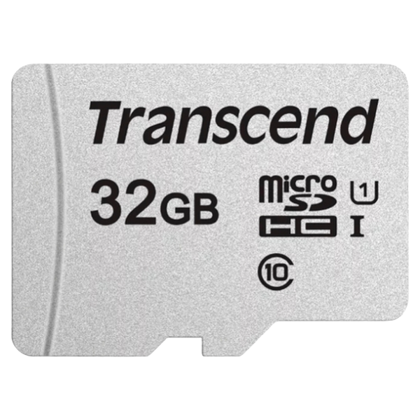 ..32GB MicroSD (Class 10) UHS-I (U1), Transcend "TS32GUSD300S" (R/W:95/45MB/s) 86776 фото