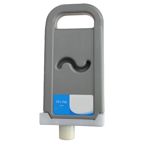 Ink Cartridge Canon PFI-706C, Cyan, 700ml for iPF84xx & iPF94xx series 5190 Imagini
