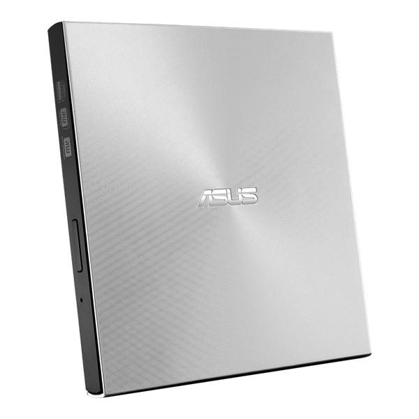 External Slim DVD-RW Drive ASUS ZenDrive U9M "SDRW-08U9M-U", Silver, (USB2.0), 13.9mm Ultraslim, USB Type C/A cables, Retail 269802 Imagini
