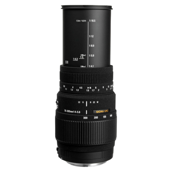 Zoom Lens Sigma AF 70-300mm f/4-5.6 DG OS F/Nik 38308 фото