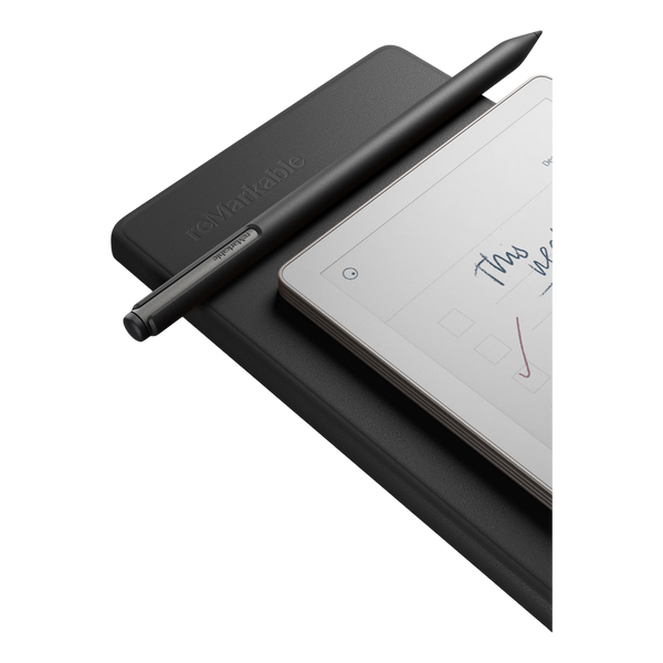 reMarkable Paper Pro Move 7.3" Bundle 2/64GB with Marker Plus Book Folio Cover, Leather Black 271564 фото