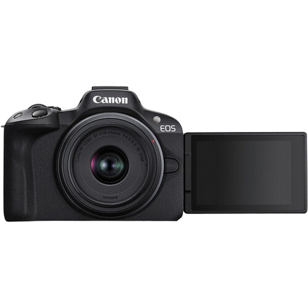 DC Canon EOS R50 Black & RF-S 18-45mm f/4.5-6.3 IS STM KIT 205123 фото