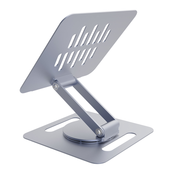 Notebook Rotating Riser Gembird NBS-DR1-01, up to 15.6'', Aluminum, Foldable, Silicone pad, up to 10 228949 фото