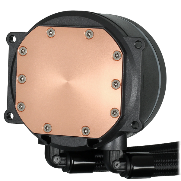 AIO Liquid Cooling Cougar "Poseidon Elite ARGB 240" (&le;33.5 dB(A), 62.53 CFM,2x120mm,ARGB,1850g) Blac 245177 Imagini