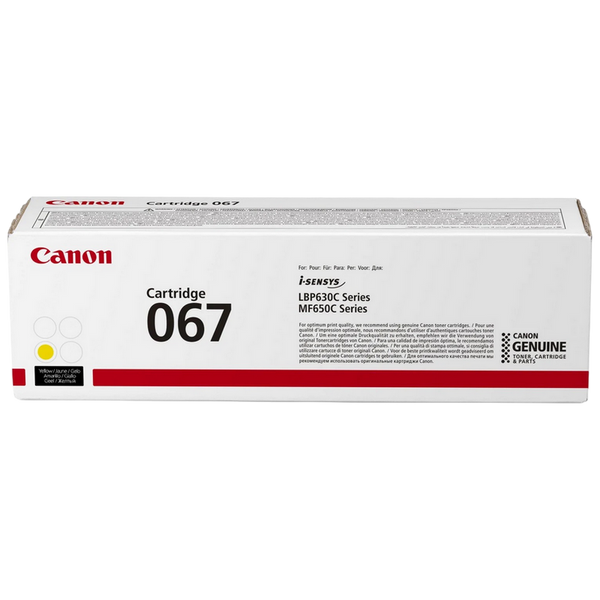 Laser Cartridge Canon CRG-067, Yellow 200202 фото