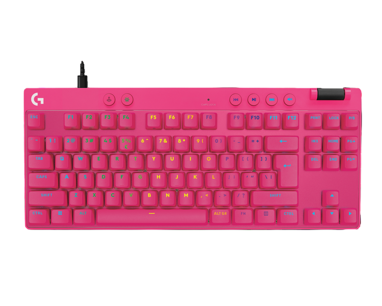 Gaming Keyboard Logitech G PRO X TKL Rapid, Mechanical, Magnetic Analog Linear SW, Macro, Media сont 240531 фото