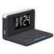 Cellularline Alarm Clock, with Wireless Charging, Black 147475 фото 3