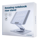 Notebook Rotating Riser Gembird NBS-DR1-01, up to 15.6'', Aluminum, Foldable, Silicone pad, up to 10 228949 фото 4