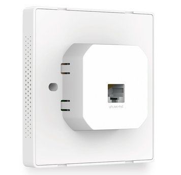 Wi-Fi N Access Point TP-LINK "EAP115-Wall", 300Mbps, Omada Centralized Management, PoE, Wall-Plate 84941 фото